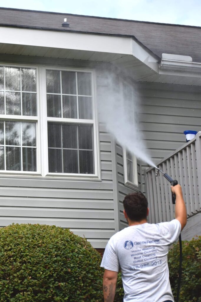 Pinehurst house power washing near me