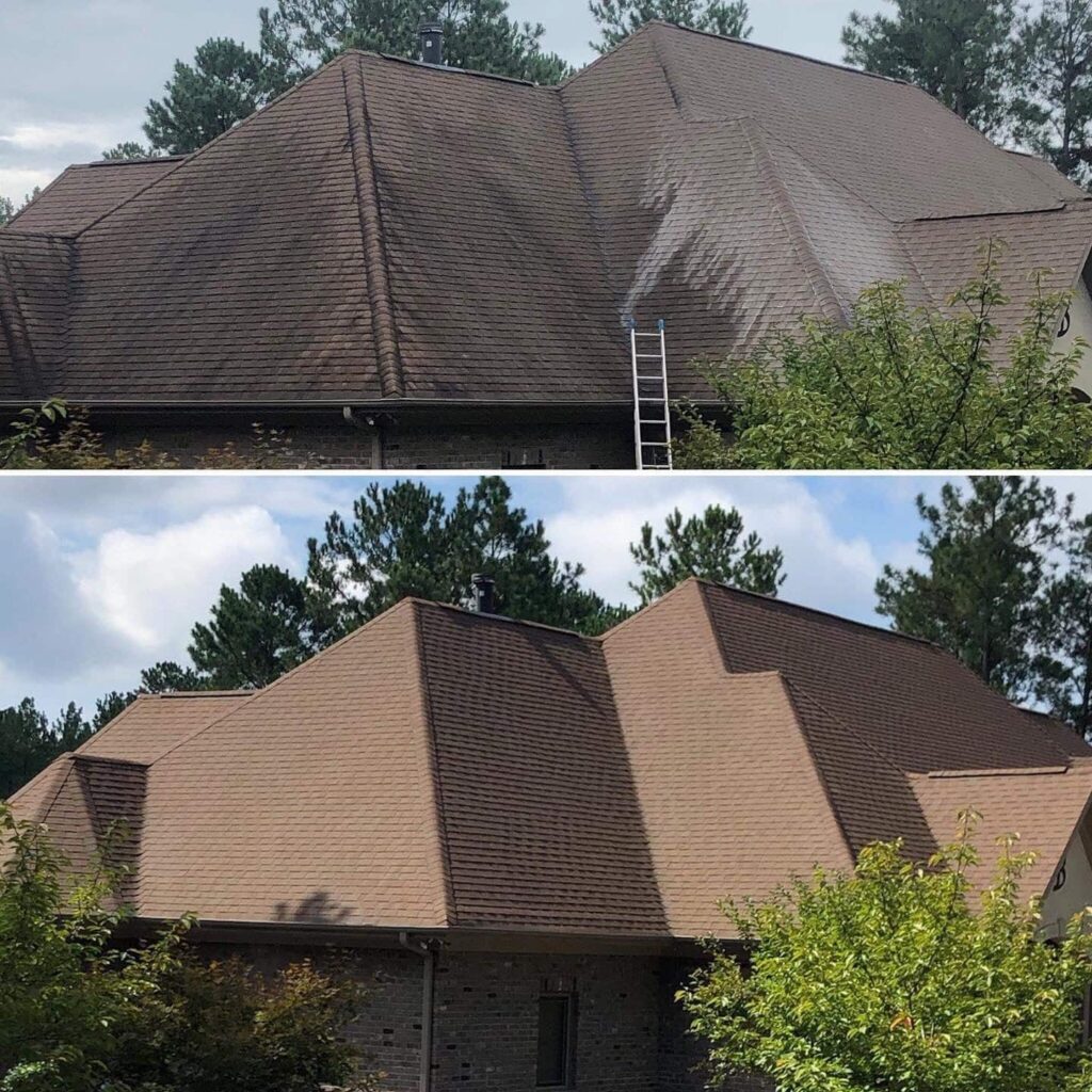 roof moss removal Pinehurst NC