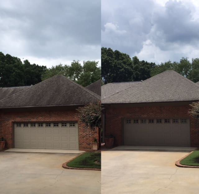 Pinebluff roof cleaning near me